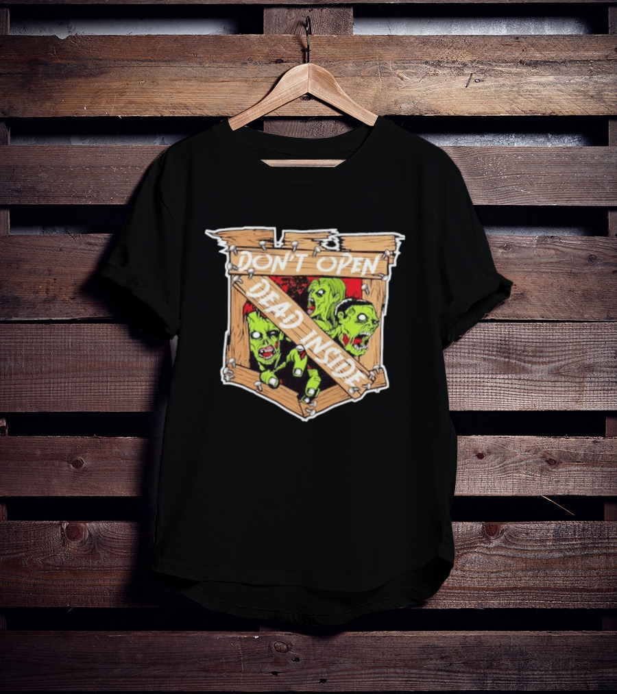 New York Rangers Halloween Don't Open Dead Inside Zombie T-Shirt