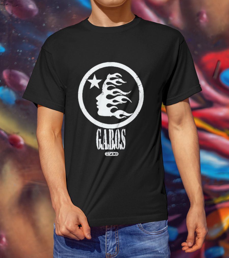 Gabos Hellstar Flame Profile Star T-Shirt