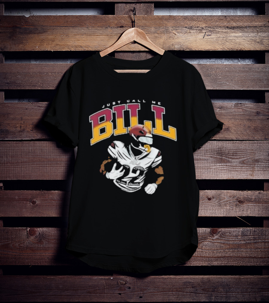 Just Call Me Bill Croskey Merritt Football Player T-Shirt