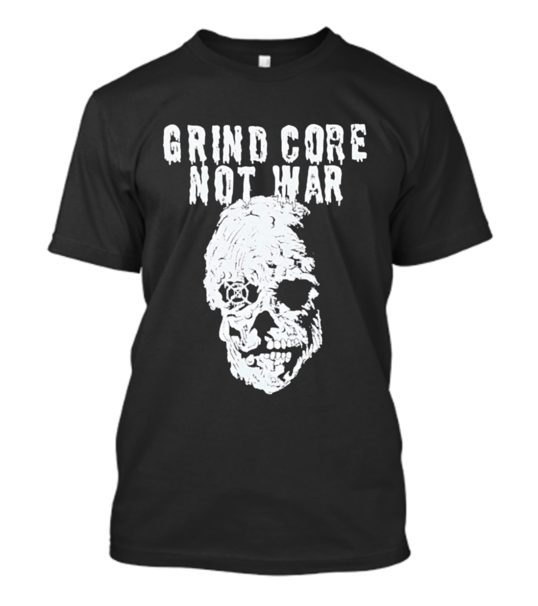 Grind Core Not War Skull T-Shirt