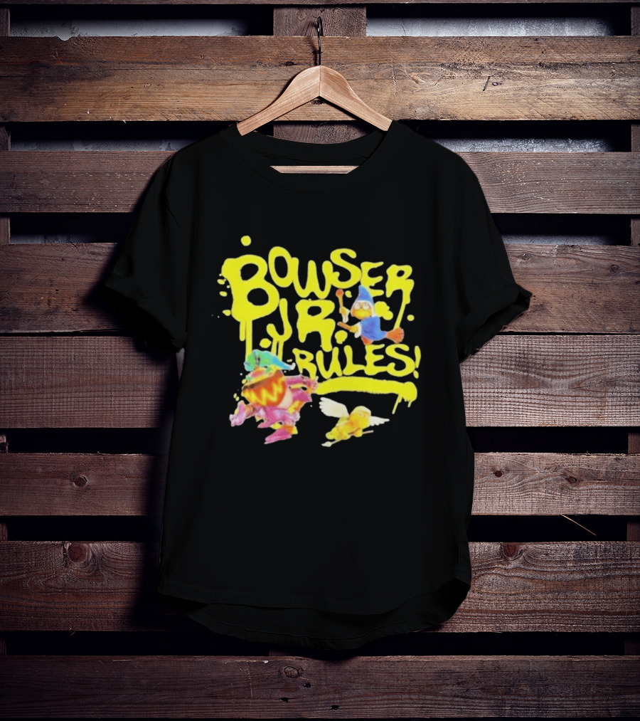 Bowser Jr Rules With Colorful Characters And Fun Styles T-Shirt