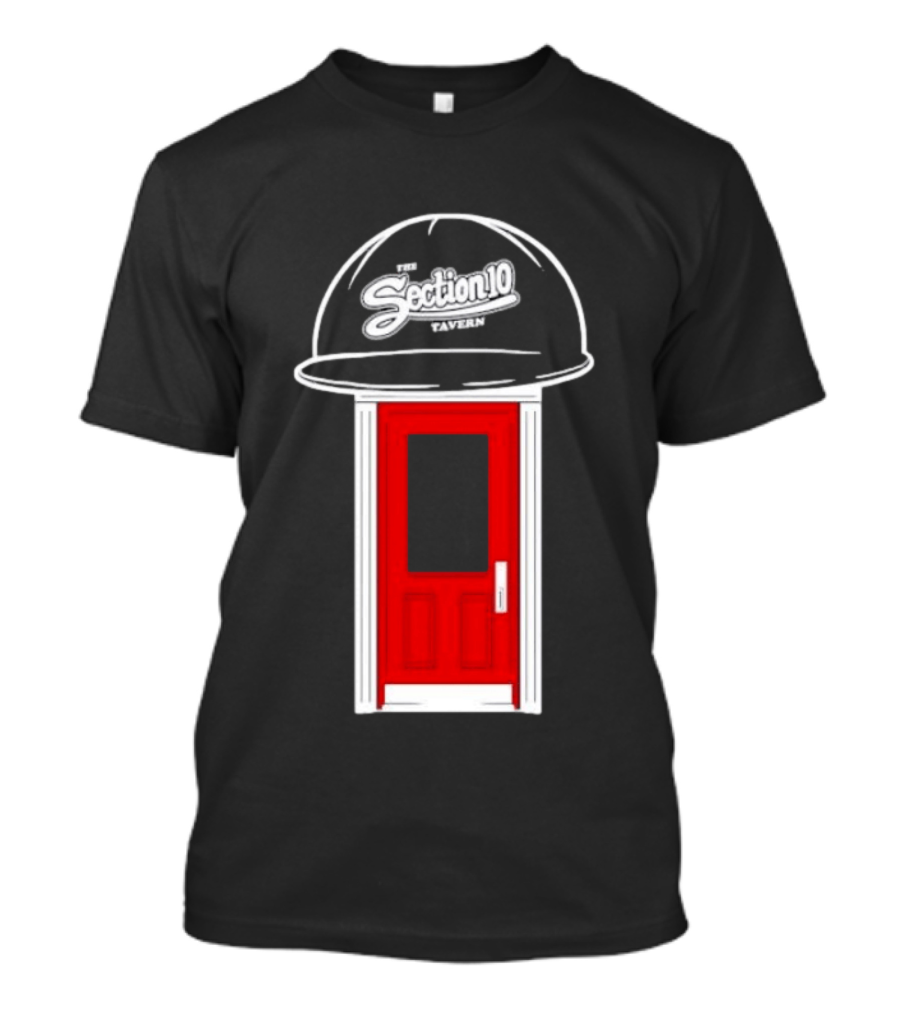 The Section 10 Tavern Red Door Boston Red Sox Fenway Park Baseball T-Shirt