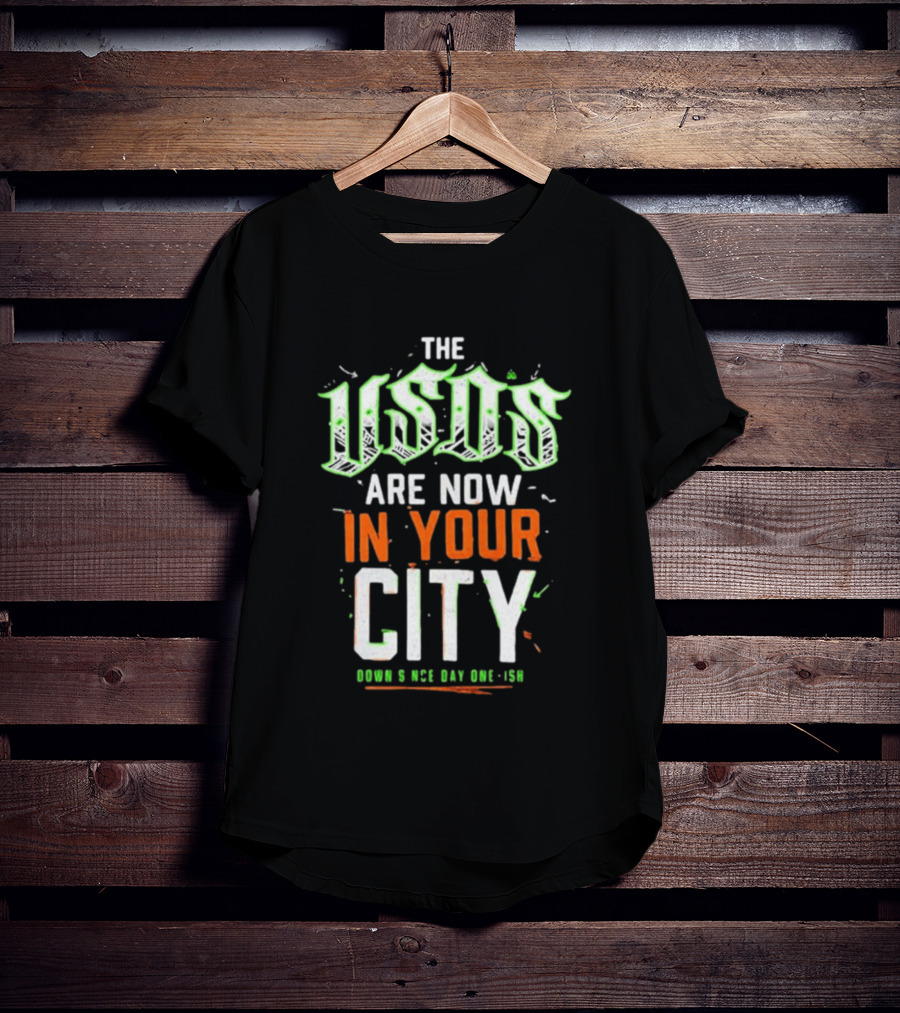 The Usos Are Now In Your City WWE Oooo S Ooo Day One Ish T-Shirt