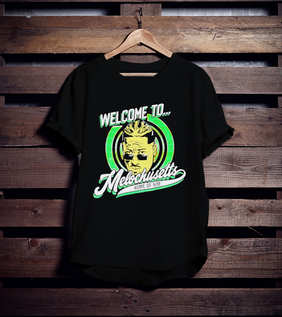 Carmelo Hayes Welcome To Melochusetts Home Of Him Massachusetts T-Shirt
