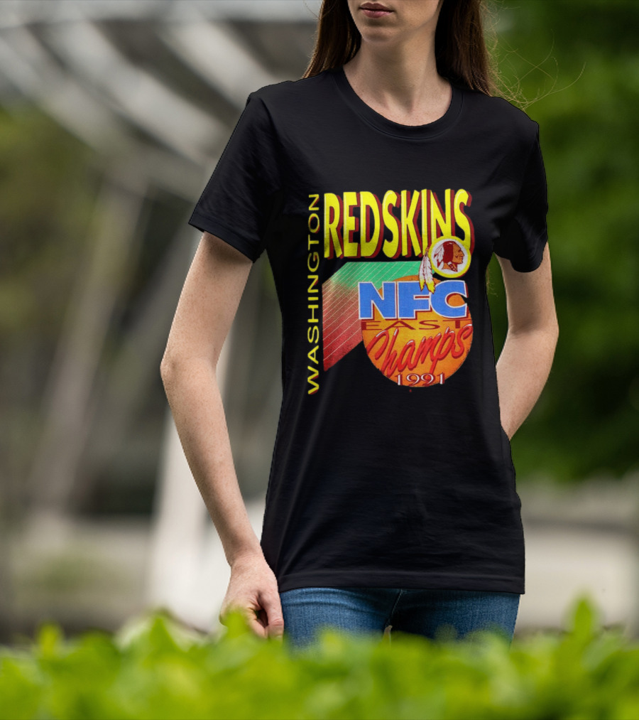 Washington Redskins NFC East Champs 1991 T-Shirt