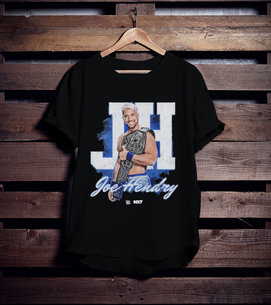 JH Joe Hendry WWE Superstar Officially Licensed Merchandise T-Shirt