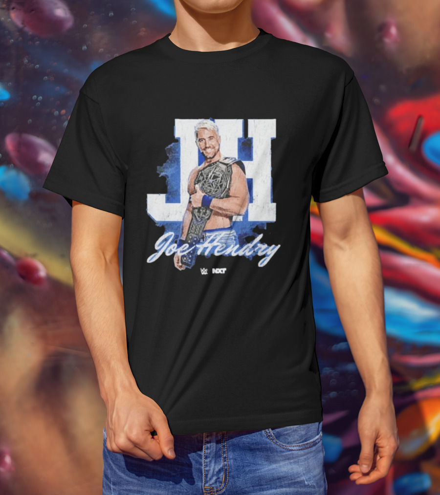 JH Joe Hendry WWE Superstar Officially Licensed Merchandise T-Shirt