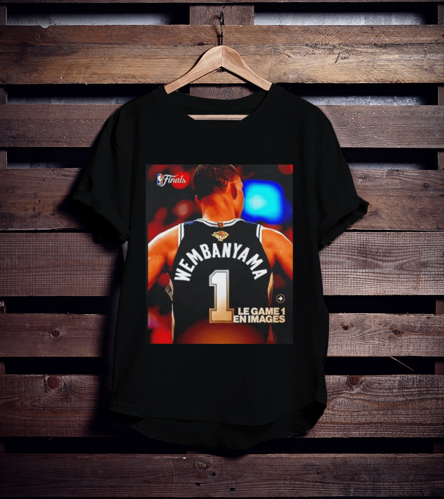 NBA Finals Wembanyama San Antonio Spurs Le Game 1 En Images T-Shirt