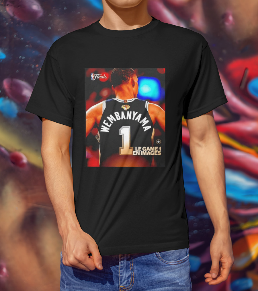 NBA Finals Wembanyama San Antonio Spurs Le Game 1 En Images T-Shirt