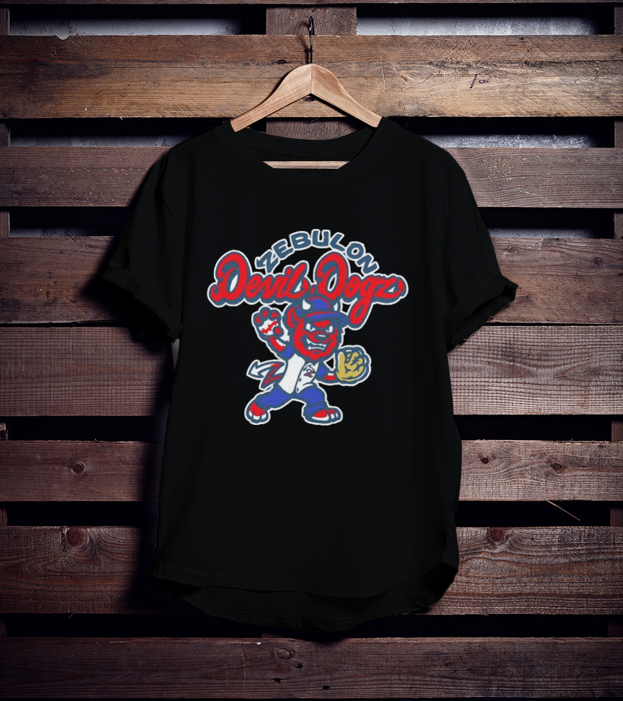 Zebulon Devil Dogz 2026 Baseball Team T-Shirt