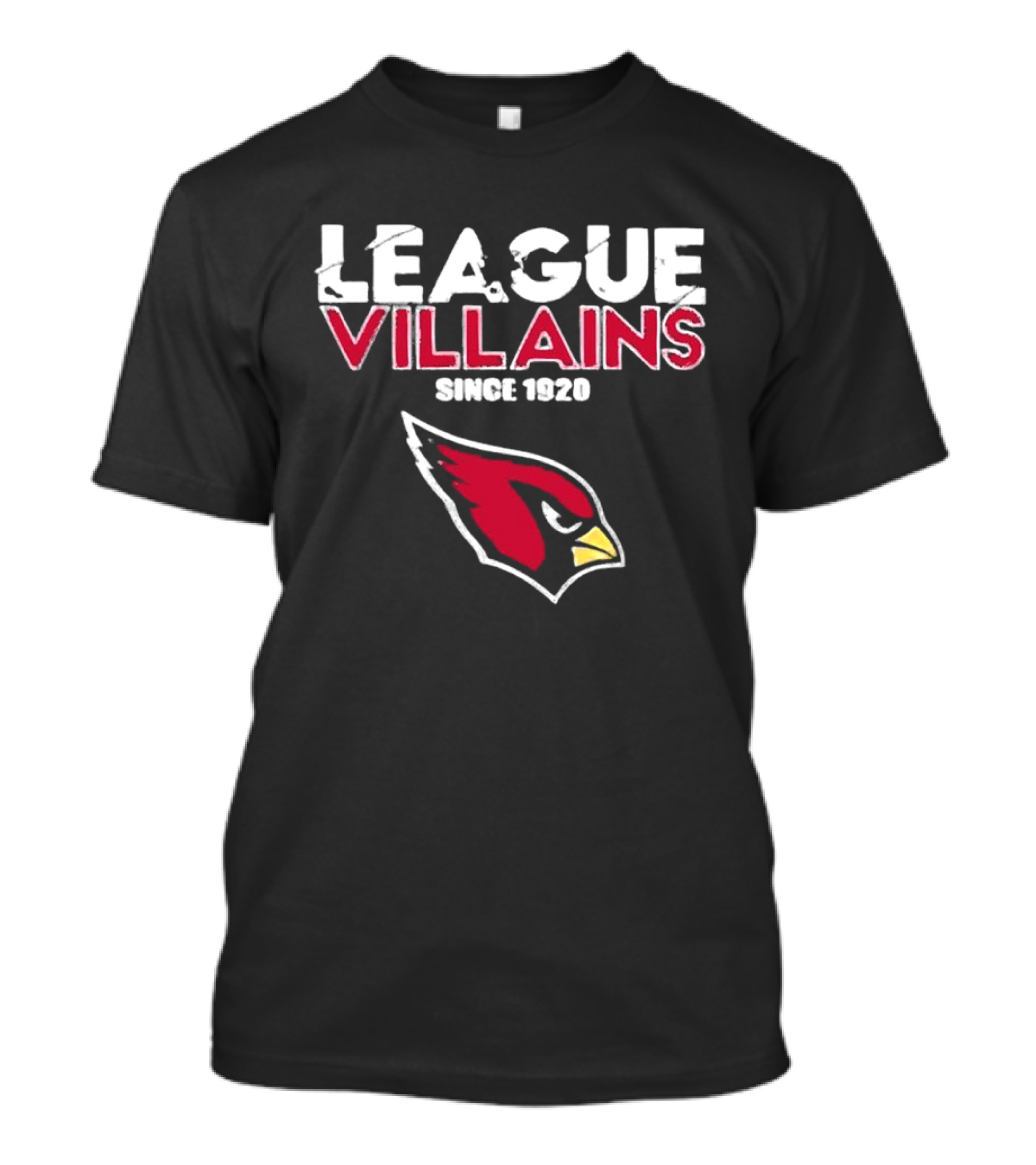 League Villains Since 1920 Arizona Cardinals T-Shirt