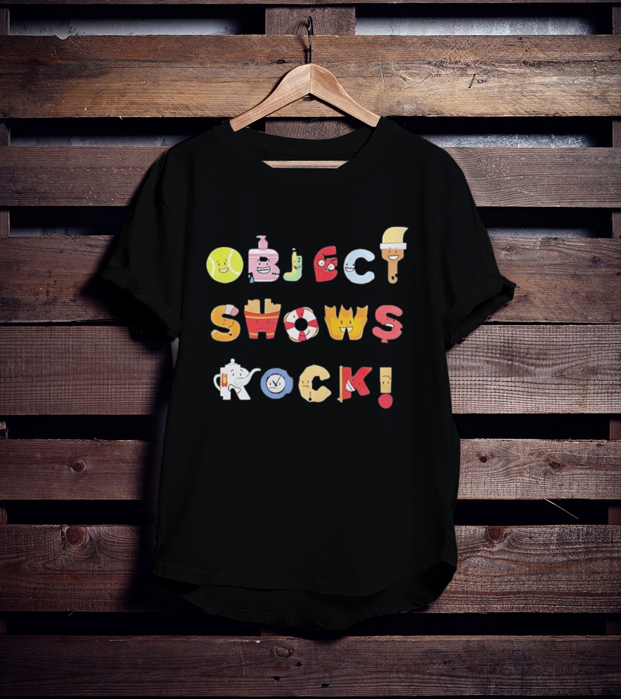 Object Shows Rock Tennis Paintbrush Emoji Toothpaste Balloon T-Shirt