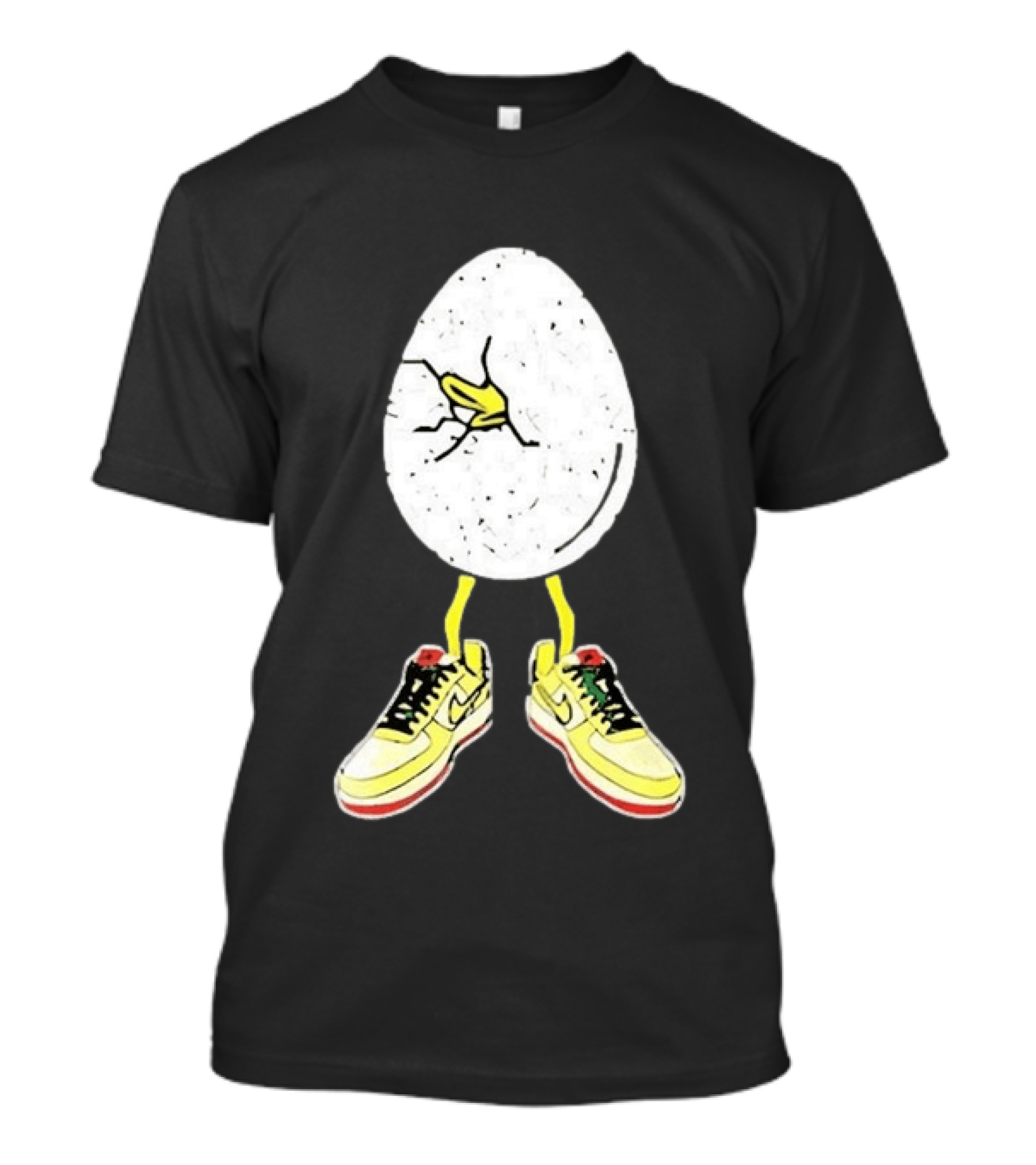 Oregon Football Fit For Flight Go Ducks Egg Cracked Sneakers Retro Nike T-Shirt