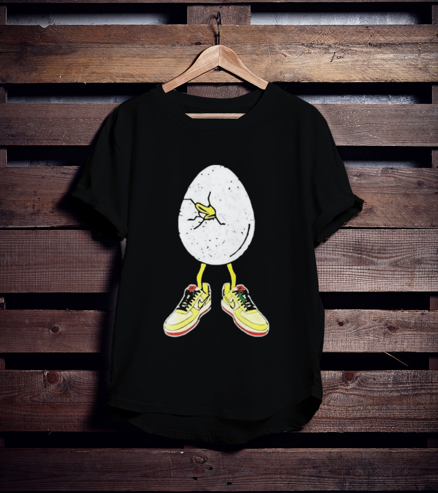 Oregon Football Fit For Flight Go Ducks Egg Cracked Sneakers Retro Nike T-Shirt