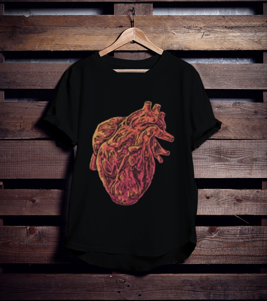 Rise Records The Acacia Strain Gravebloom Black Anatomical Heart T-Shirt