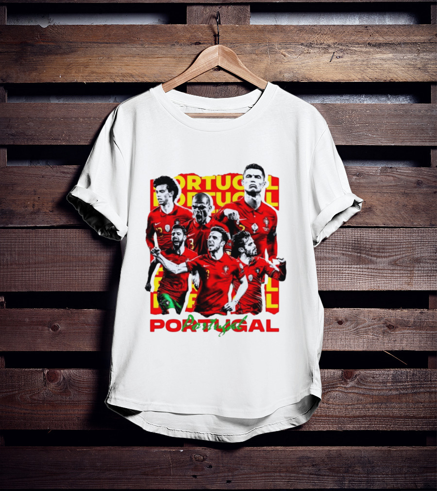 Portugal National Football Team Cristiano Ronaldo Fans T-Shirt