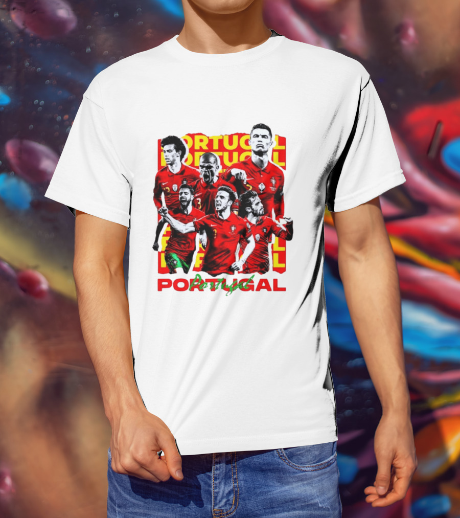 Portugal National Football Team Cristiano Ronaldo Fans T-Shirt