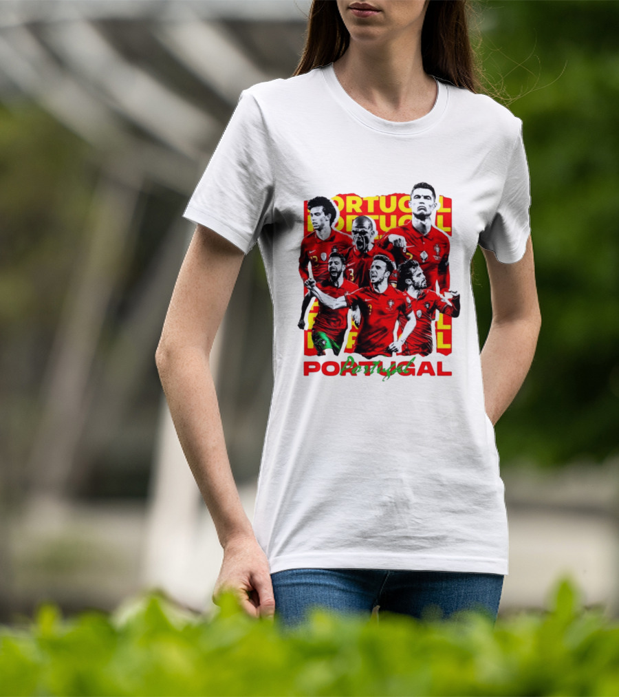 Portugal National Football Team Cristiano Ronaldo Fans T-Shirt