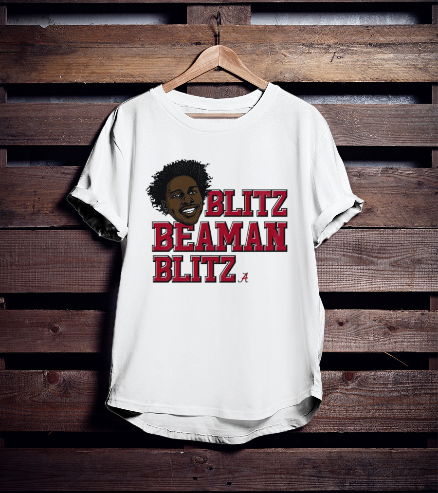 Alabama Crimson Tide Blitz Beaman Blitz Jeremiah Beaman T-Shirt