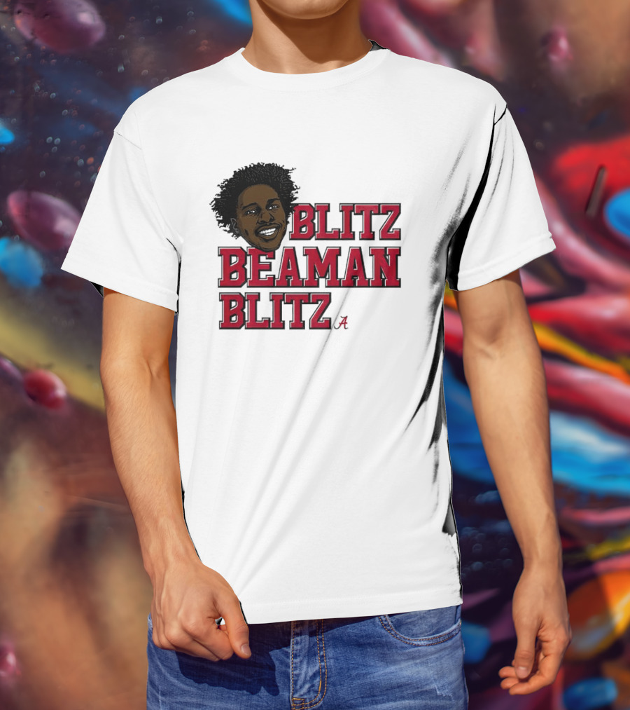 Alabama Crimson Tide Blitz Beaman Blitz Jeremiah Beaman T-Shirt