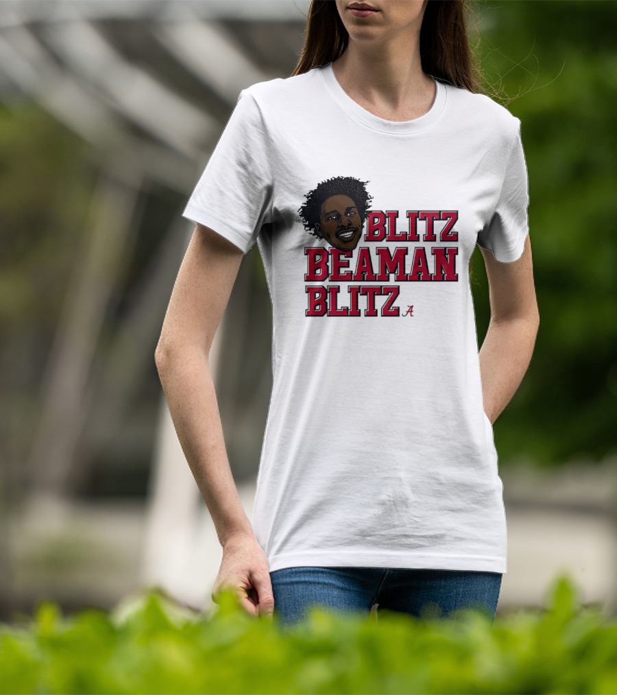Alabama Crimson Tide Blitz Beaman Blitz Jeremiah Beaman T-Shirt