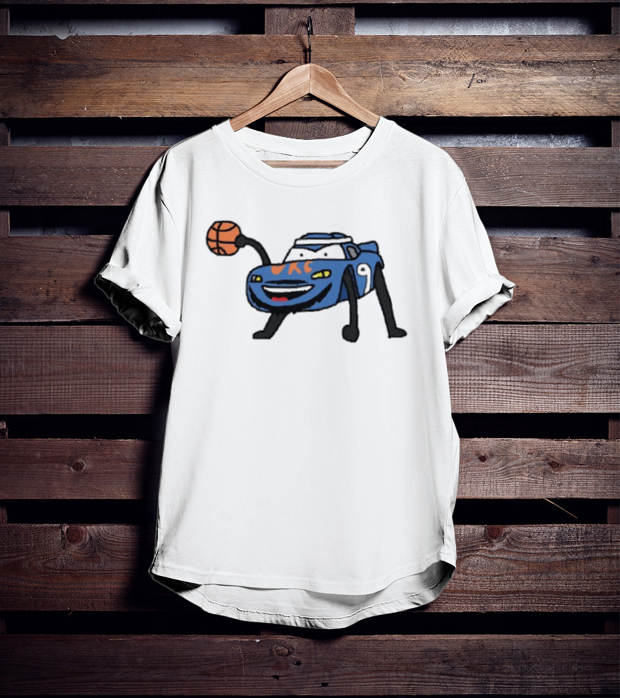 Alex Cars Russo Alex Caruso OKC Thunder Basketball Cartoon T-Shirt