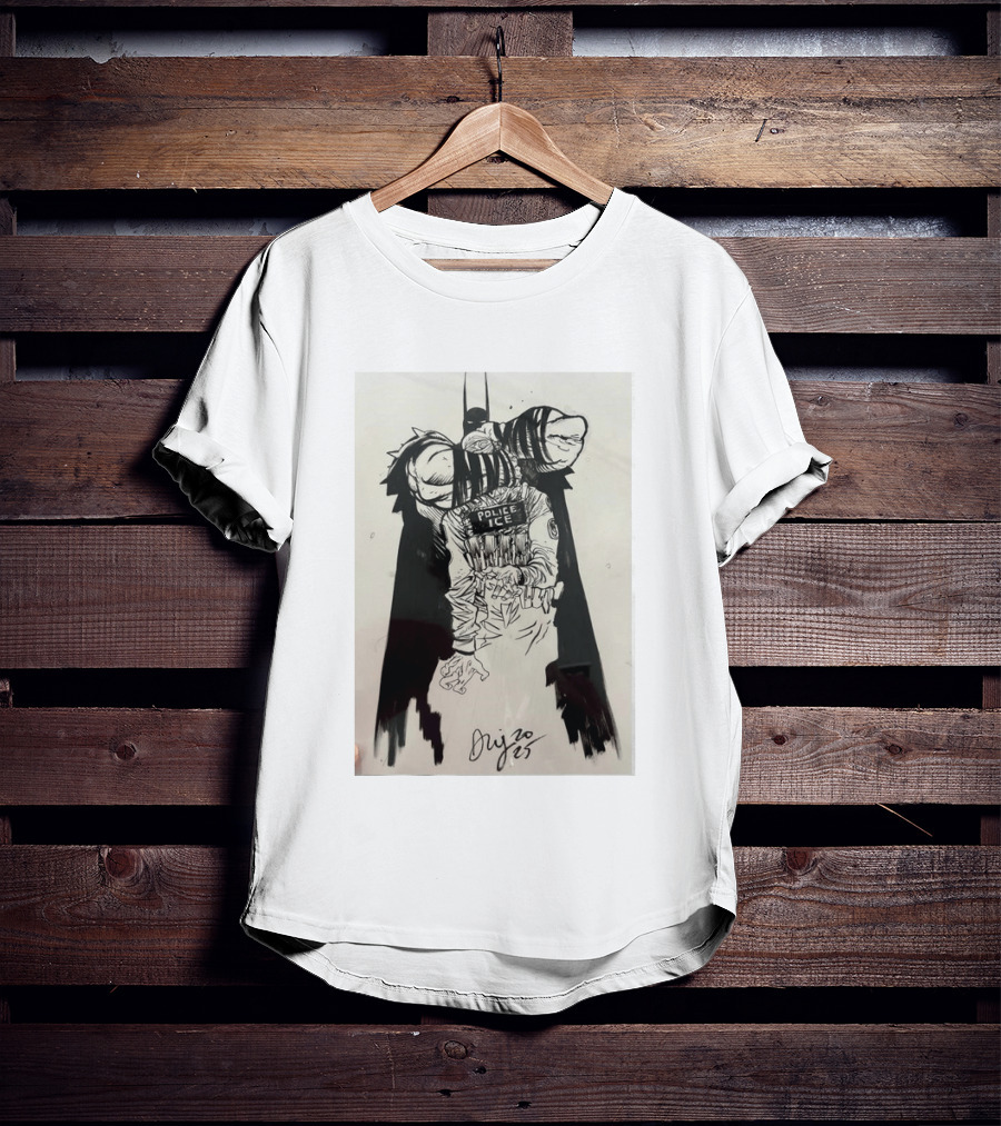 Awesome Absolute Batman Police ICE Daniel Warren Johnson DC Comics 2025 T-Shirt