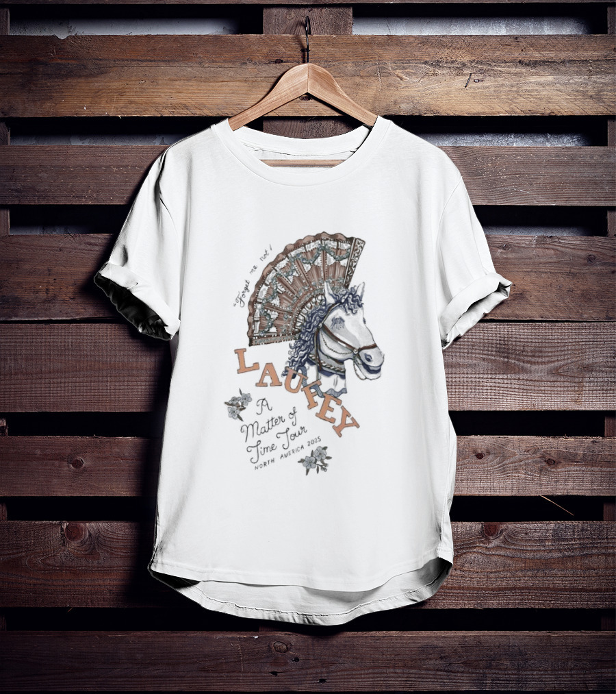 Awesome Laufey A Matter Of Time Horse Tour 2025 T-Shirt