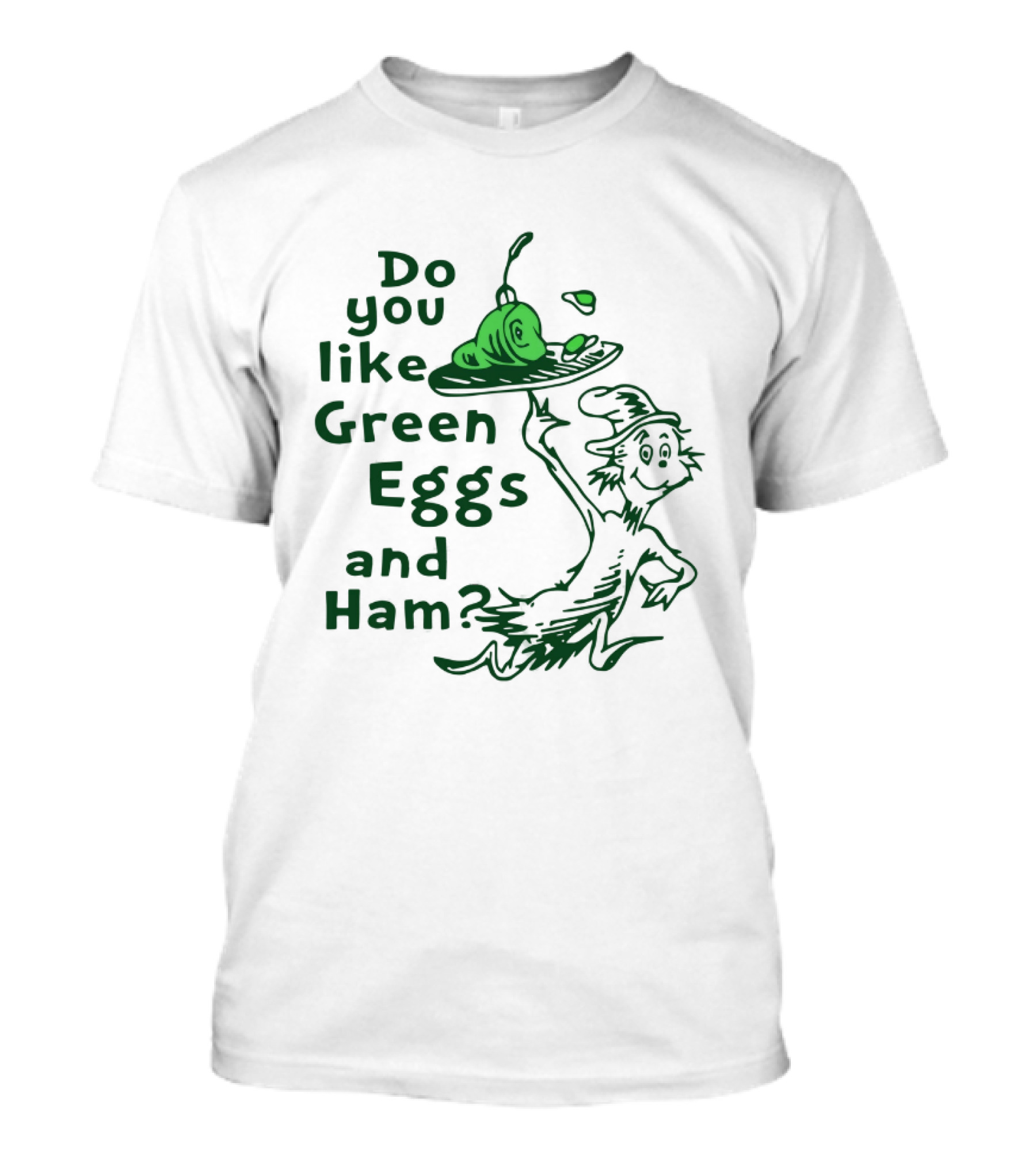 Do You Like Green Eggs And Ham St Patrick's Day Celebration T-Shirt