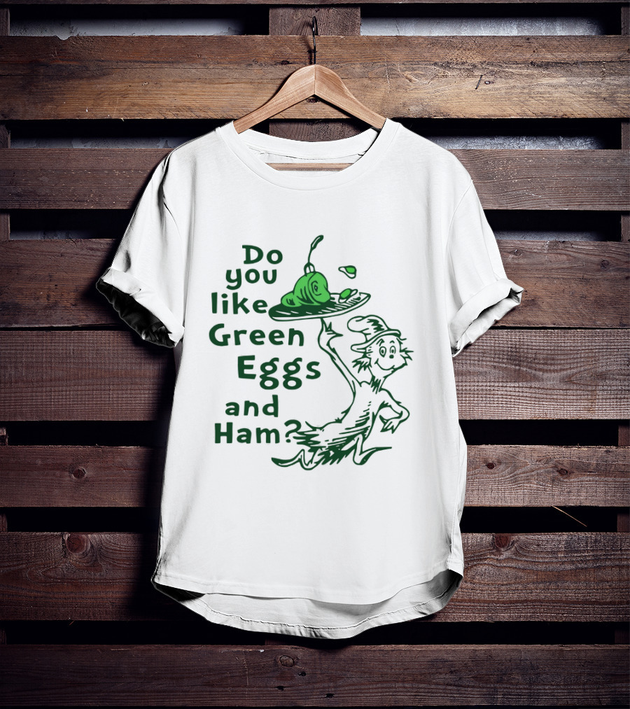 Do You Like Green Eggs And Ham St Patrick's Day Celebration T-Shirt