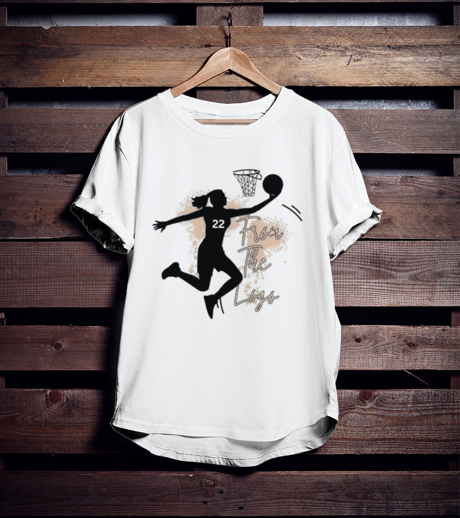 Caitlin Clark 22 Basketball From The T-Shirt