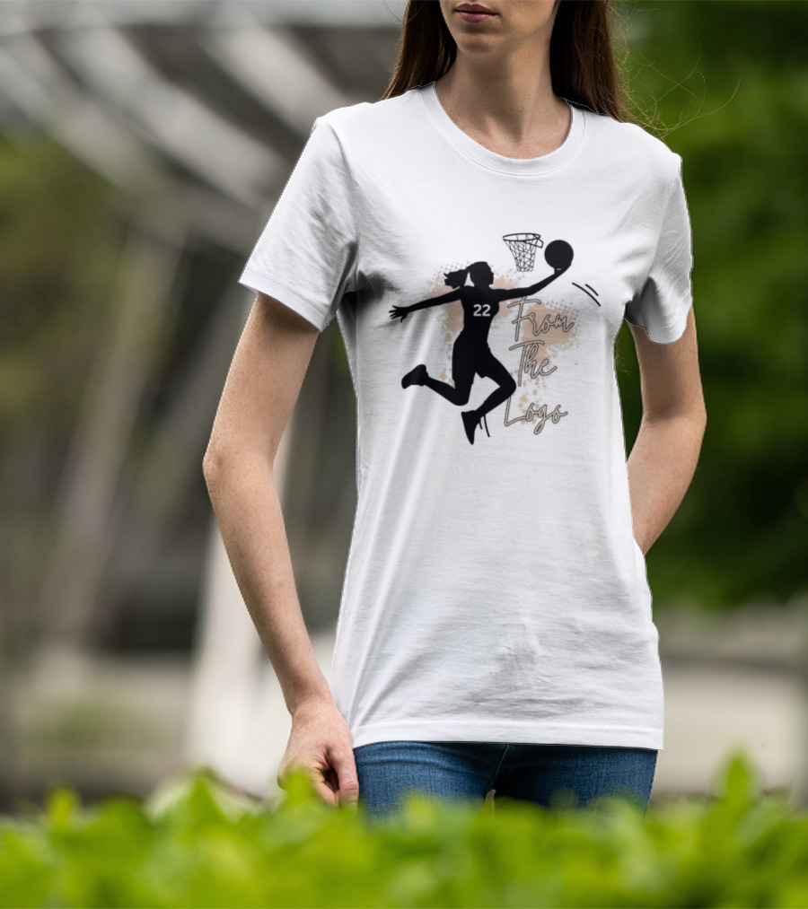 Caitlin Clark 22 Basketball From The T-Shirt