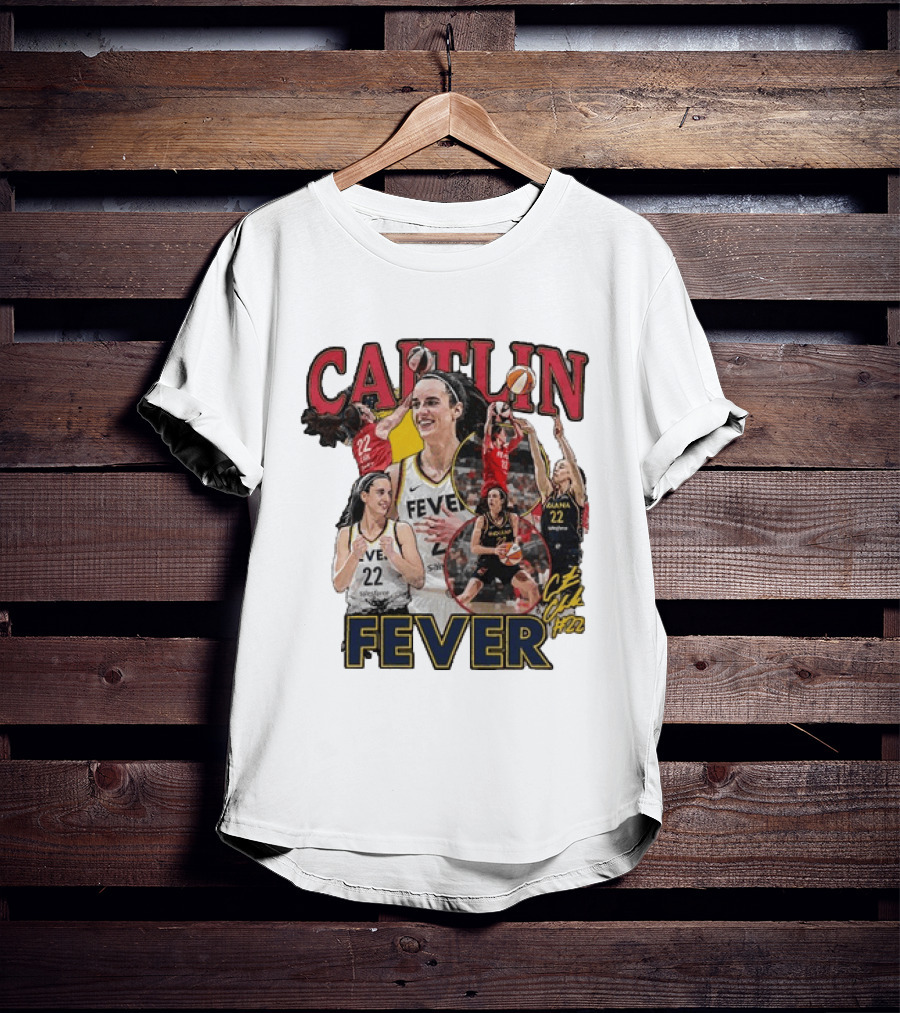 Caitlin Clark 22 Indiana Fever WNBPA T-Shirt