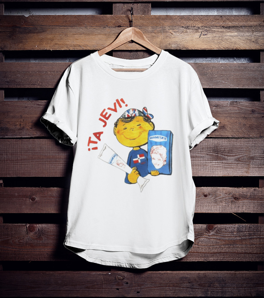 ¡Ta Jevi! Mamita's Ice Cream Dominican Packaging T-Shirt