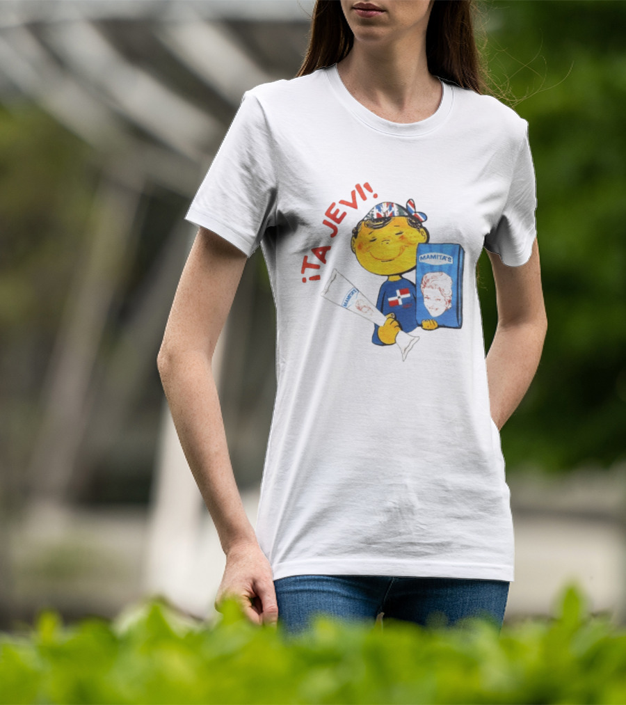 ¡Ta Jevi! Mamita's Ice Cream Dominican Packaging T-Shirt