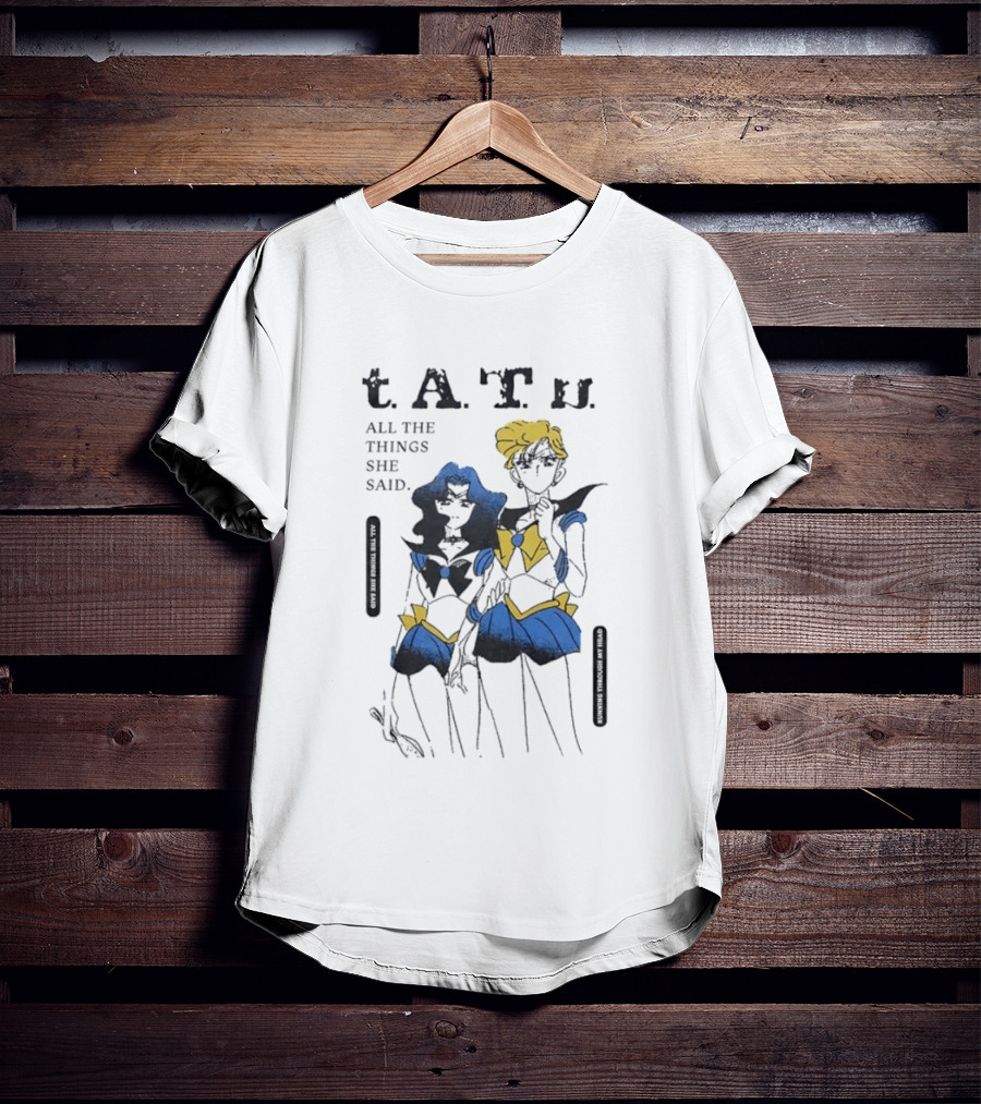 T.A.T.u. All The Things She Said Sailor Senshi T-Shirt