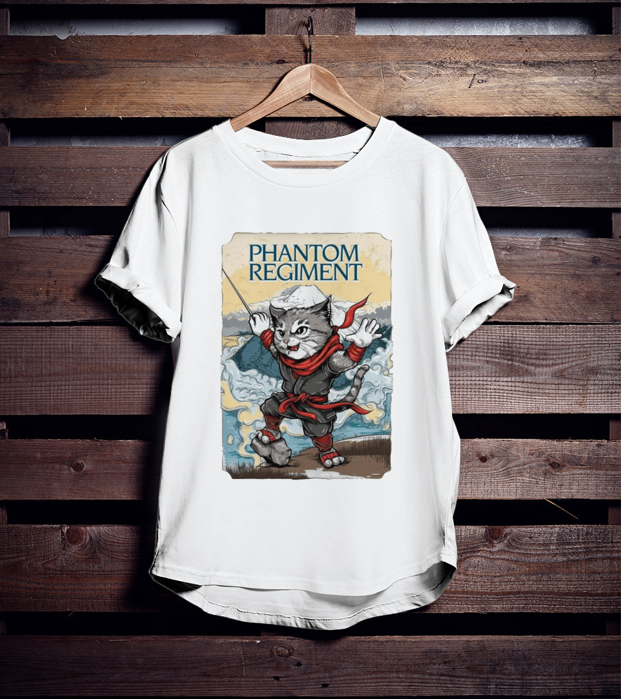 Original Phantom Regiment Conductor Cat Ninja T-Shirt