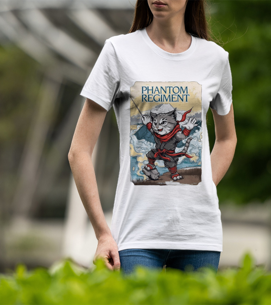 Original Phantom Regiment Conductor Cat Ninja T-Shirt