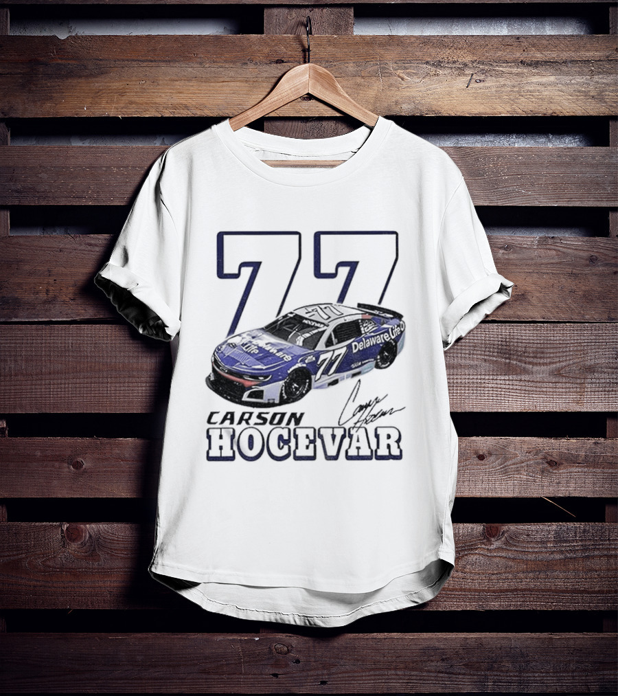 77 Carson Hocevar Nascar Racing Car T-Shirt