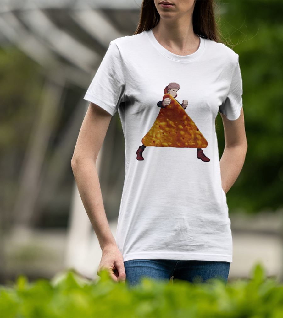 Yuji Itadori Dorito Jujutsu Kaisen Anime T-Shirt
