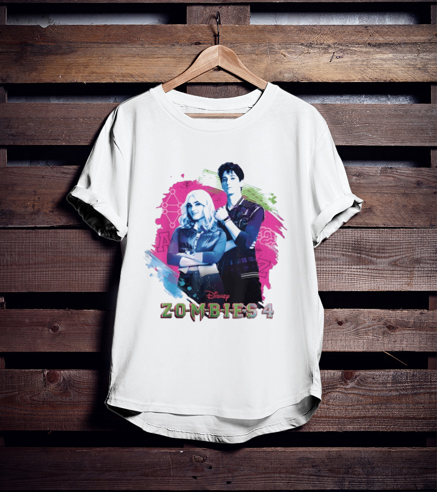 Zed And Addison Disney Zombies 4 Dawn Of The Vampires Movie T-Shirt