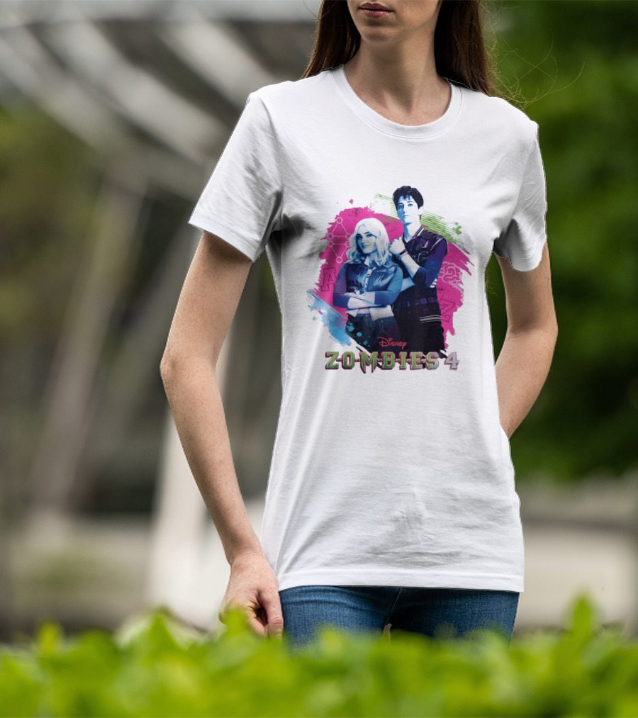 Zed And Addison Disney Zombies 4 Dawn Of The Vampires Movie T-Shirt