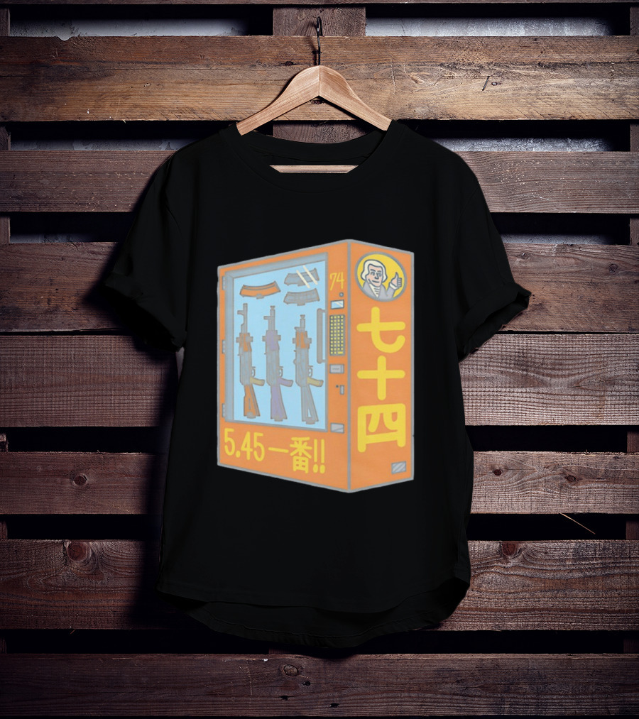 Vending Machine 74 Seven Four 5.45 Ichiban T-Shirt