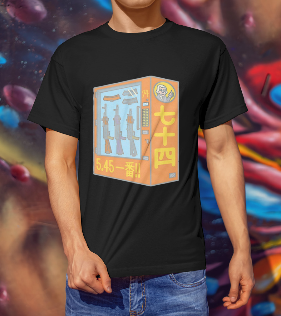 Vending Machine 74 Seven Four 5.45 Ichiban T-Shirt