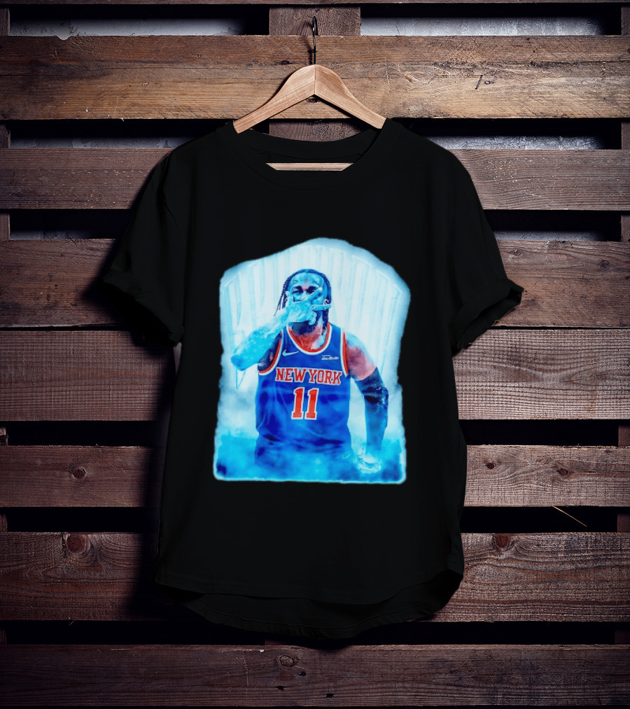 Jalen Brunson New York Knicks Number 11 NBA Basketball Player T-Shirt