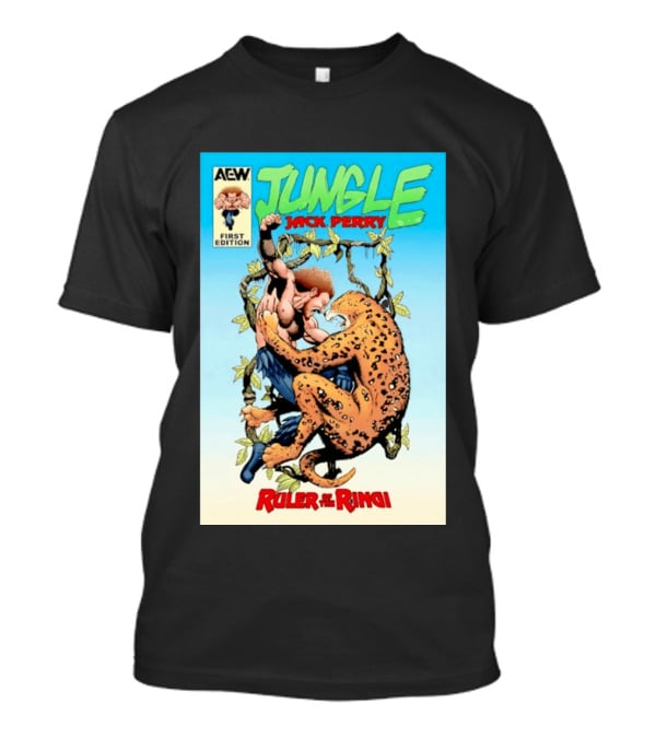 AEW Jungle Jack Perry First Edition Ruler Of The Ring T-Shirt