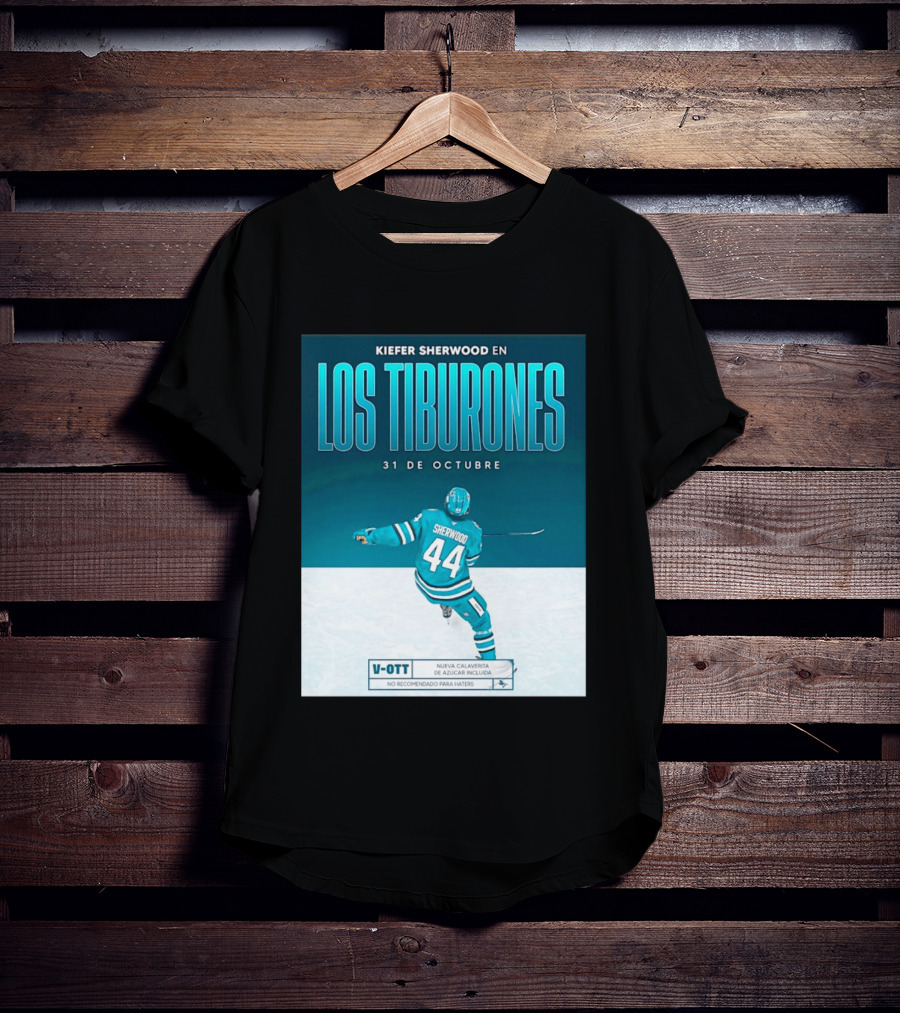 Kiefer Sherwood En Los Tiburones 31 De Octubre V OTT Nueva Calaverita De Azúcar Incluida T-Shirt
