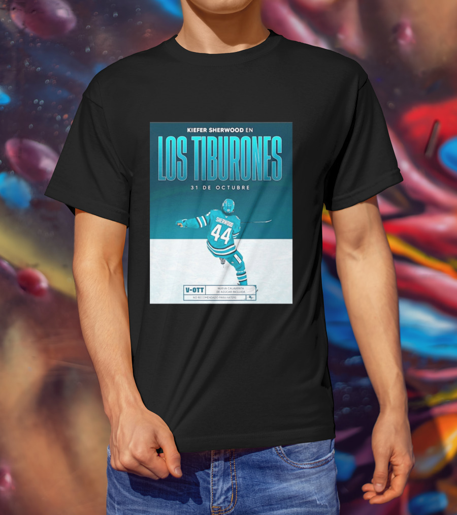Kiefer Sherwood En Los Tiburones 31 De Octubre V OTT Nueva Calaverita De Azúcar Incluida T-Shirt