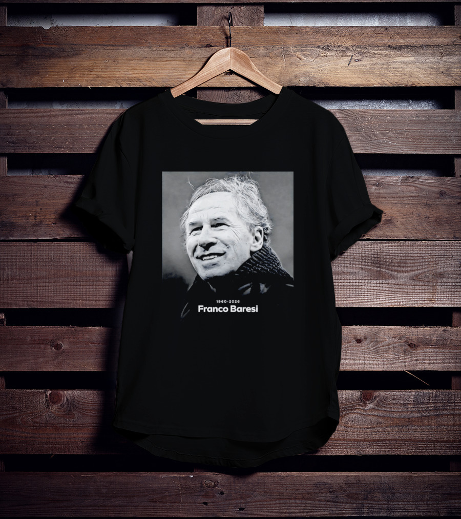 Franco Baresi 1960 2026 Memorial AC Milan T-Shirt