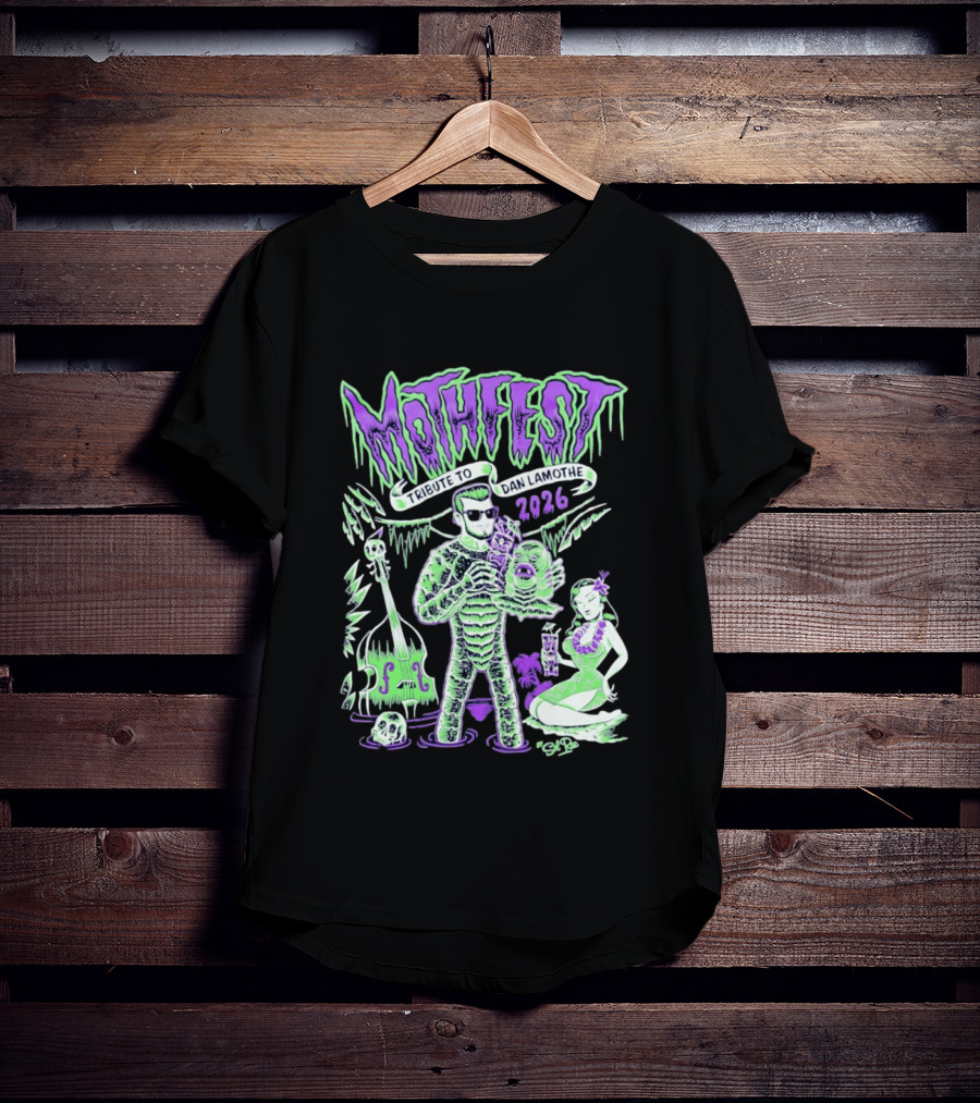 Mothfest Tribute To Dan Lamothe 2026 Creature T-Shirt